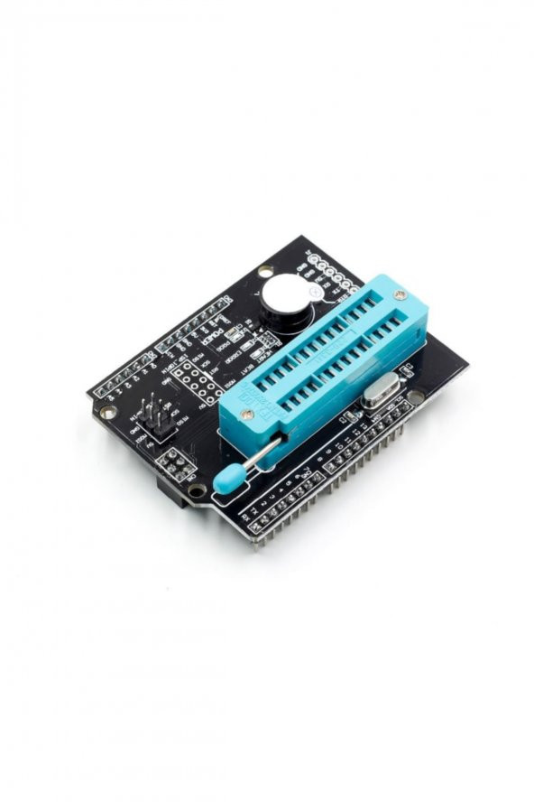 Arduino AVR ISP Programlama Shield Genişleme Kartı Zif Soket - 2