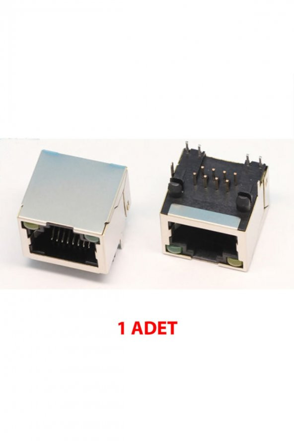 8P8C Metal RJ45 Soket Led Göstergeli Ethernet Bağlantı Soketi