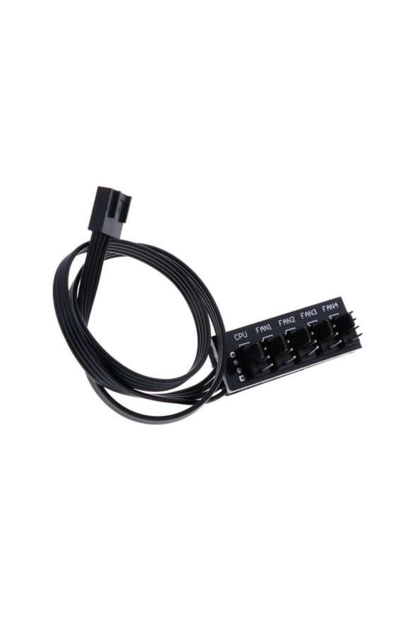 40cm 5li Fan Port Çoğaltıcı Kart Cpu Soğutucu Güç Hub Uzatma - 4