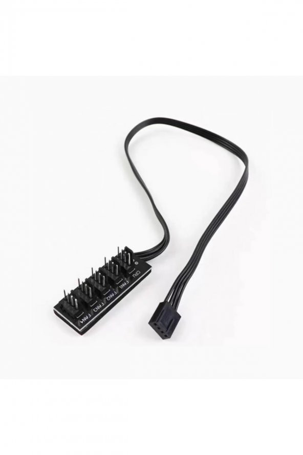 40cm 5li Fan Port Çoğaltıcı Kart Cpu Soğutucu Güç Hub Uzatma - 5