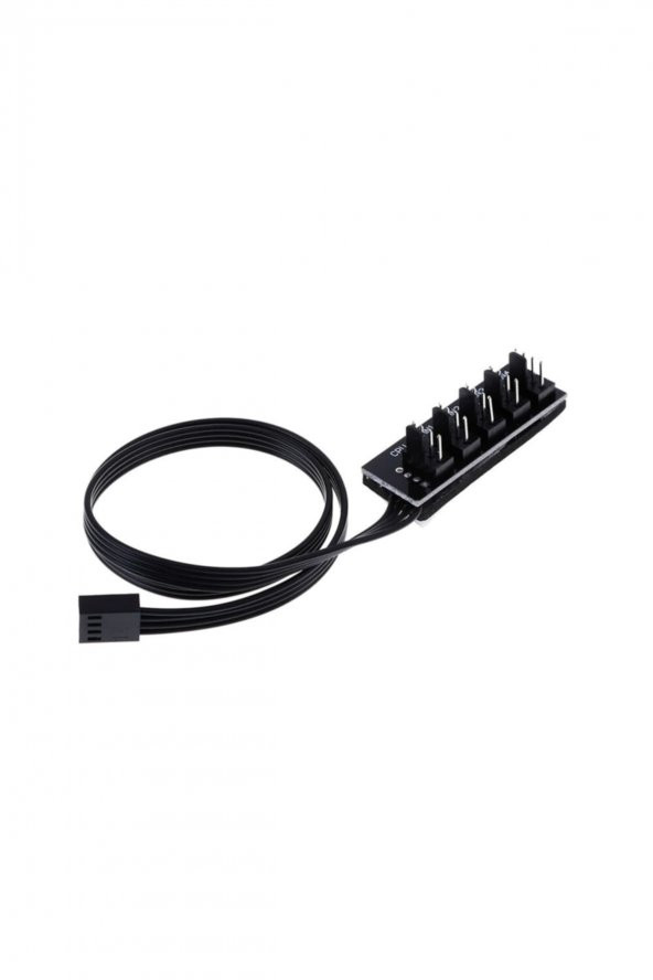 40cm 5li Fan Port Çoğaltıcı Kart Cpu Soğutucu Güç Hub Uzatma - 6