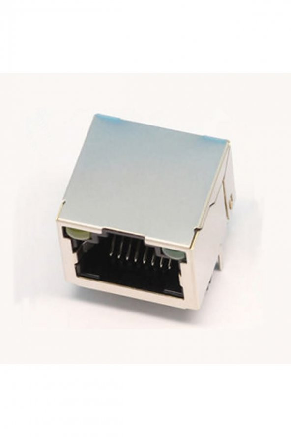8P8C Metal RJ45 Soket Led Göstergeli Ethernet Bağlantı Soketi - 3