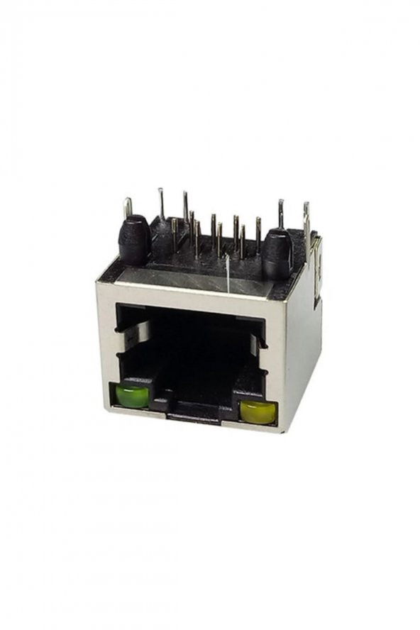 8P8C Metal RJ45 Soket Led Göstergeli Ethernet Bağlantı Soketi - 5