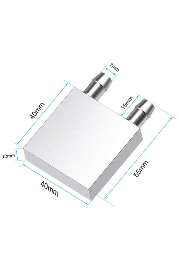 Termo Elektrik Peltier Su Sıvı Soğutucu Sistem  DC 12V 6A 60W Bilgisayar Cpu Klima Buzdolabı - 2