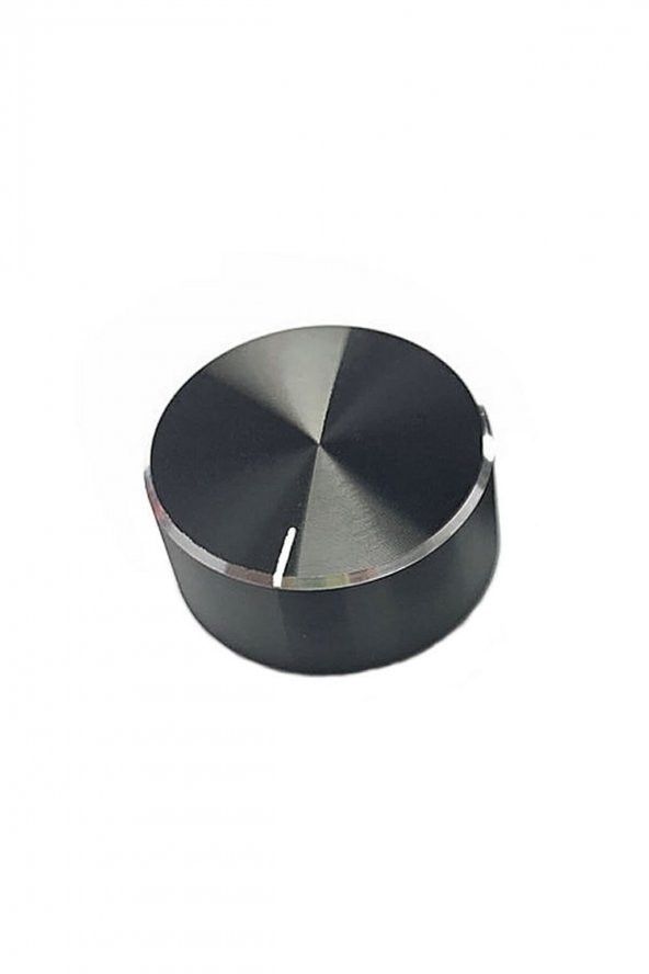 Alüminyum Pot Başlığı 30mm 6mm Tırtıklı Mil Siyah Metal Rotary Enkoder Potansiyometre Ses Kontrol - 4