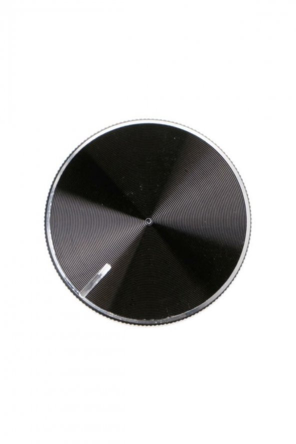 Alüminyum Pot Başlığı 30mm 6mm Tırtıklı Mil Siyah Metal Rotary Enkoder Potansiyometre Ses Kontrol - 7