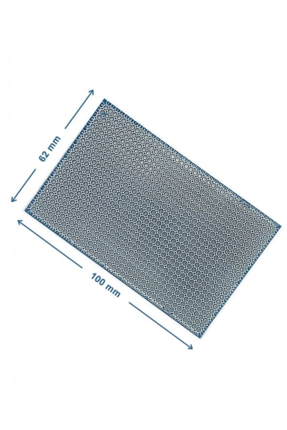 6x10cm 23X37 Proto Pcb  Pertenaks Elektronik Devre Prototip Deney Kartı Delikli Plaket FR4 Kaliteli Pcb - 6
