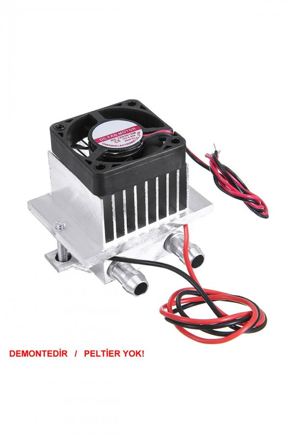 Termo Elektrik Peltier Su Sıvı Soğutucu Sistem  DC 12V 6A 60W Bilgisayar Cpu Klima Buzdolabı - 8