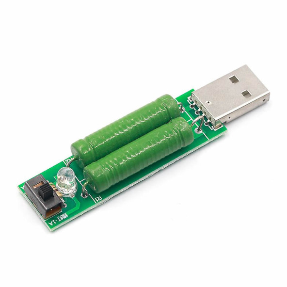 2x10W Usb Elektronik Yük 5V 1A 2A Deşarj 5W 10W Yük Seçim Anahtarlı Direnç Pil Akü Powerbank Kapasite - 5