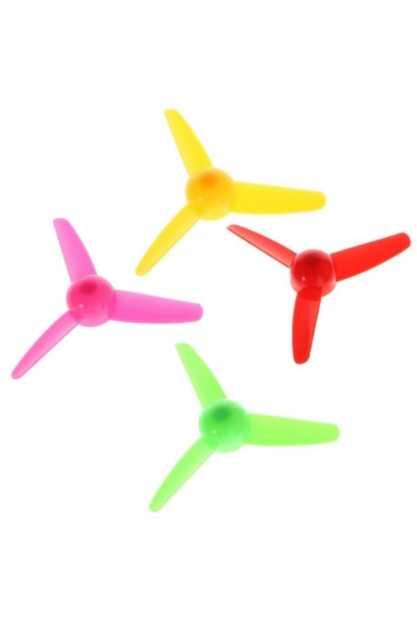 80mm Pervane 3 Kanat Oyuncak Rüzgar Gülü Kürek Botu Motor RC DIY