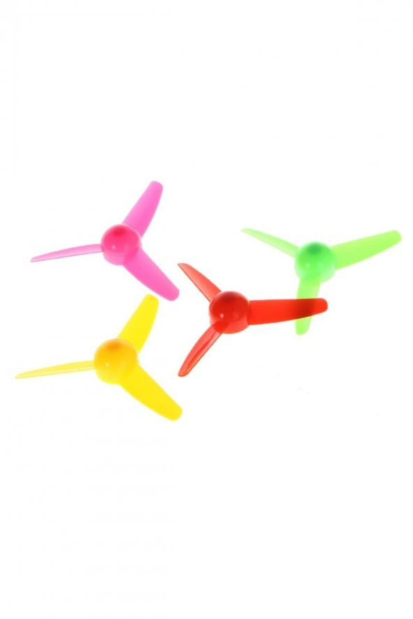 80mm Pervane 3 Kanat Oyuncak Rüzgar Gülü Kürek Botu Motor RC DIY - 2