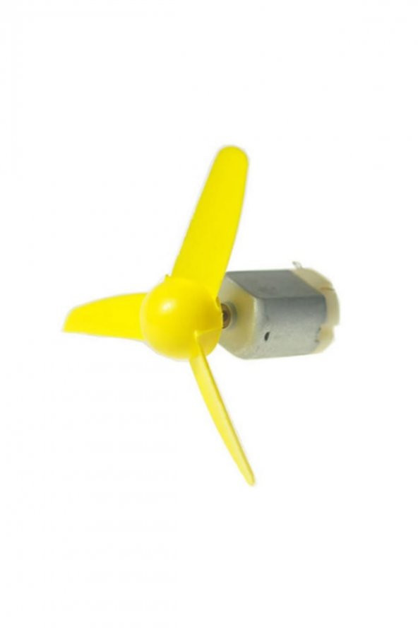 80mm Pervane 3 Kanat Oyuncak Rüzgar Gülü Kürek Botu Motor RC DIY - 4