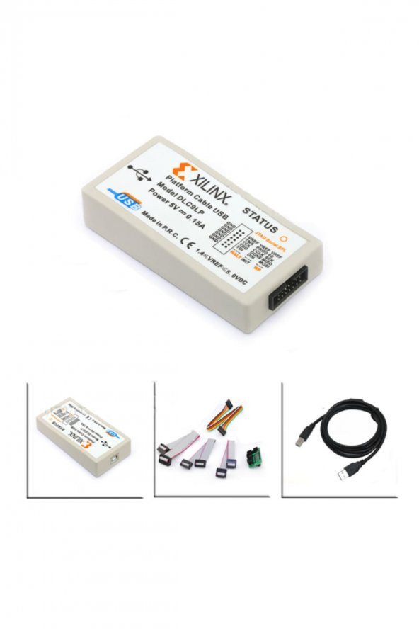XILINX Platform Cable Fpga Cpld Programlayıcı Kablo Spartan - Resim 2