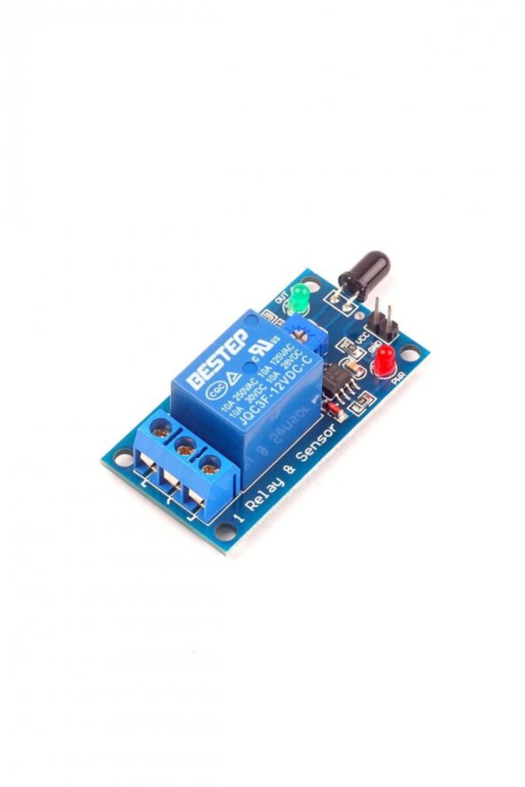 12V Röleli Alev Ateş Algılama Sensör Modülü Yangın Alarmı 80cm - 6