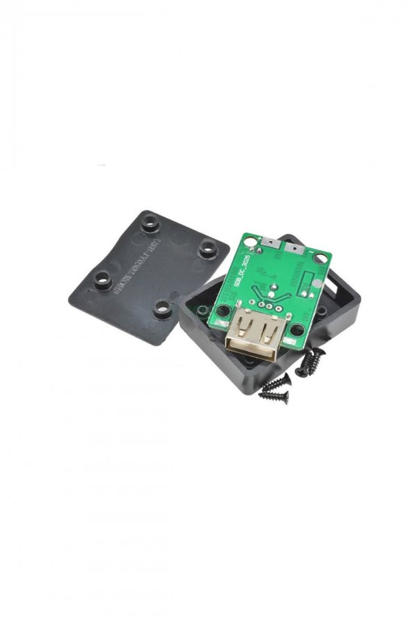 Solar Panel Kontrol Kartı USB 5V 2A + Kutu DC 6-20V to 5V 2A Voltaj Düşürücü Usb Çıkış Solar Panel - 5