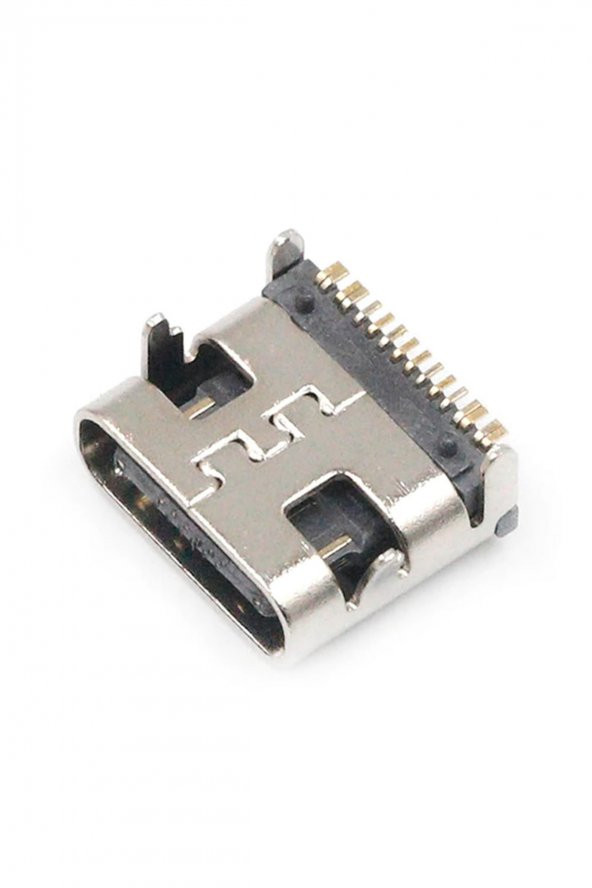 Type-C Usb Soket 16 Pin Smd USB 3.1 Cep Tel Elektronik Cihaz Usb Port Konnektör Şarj Soketi Dişi - 3
