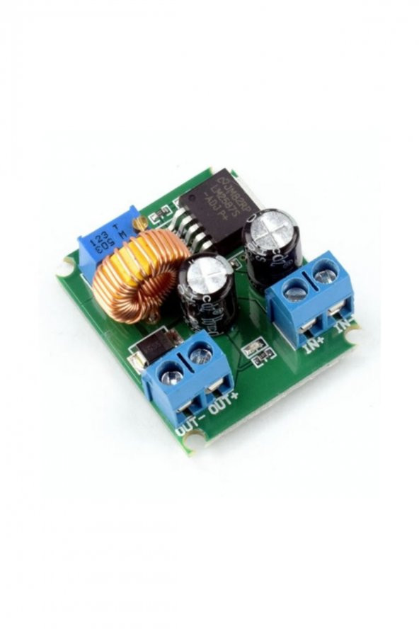 LM2587 Ayarlı Voltaj Yükseltici Modül 40V 5A  Step Up Boost Modül - 4