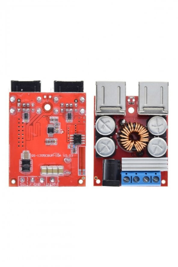 35V to 5V 10A Voltaj Düşürücü 4 Port Usb Çıkış Soketi Android Ap - 4