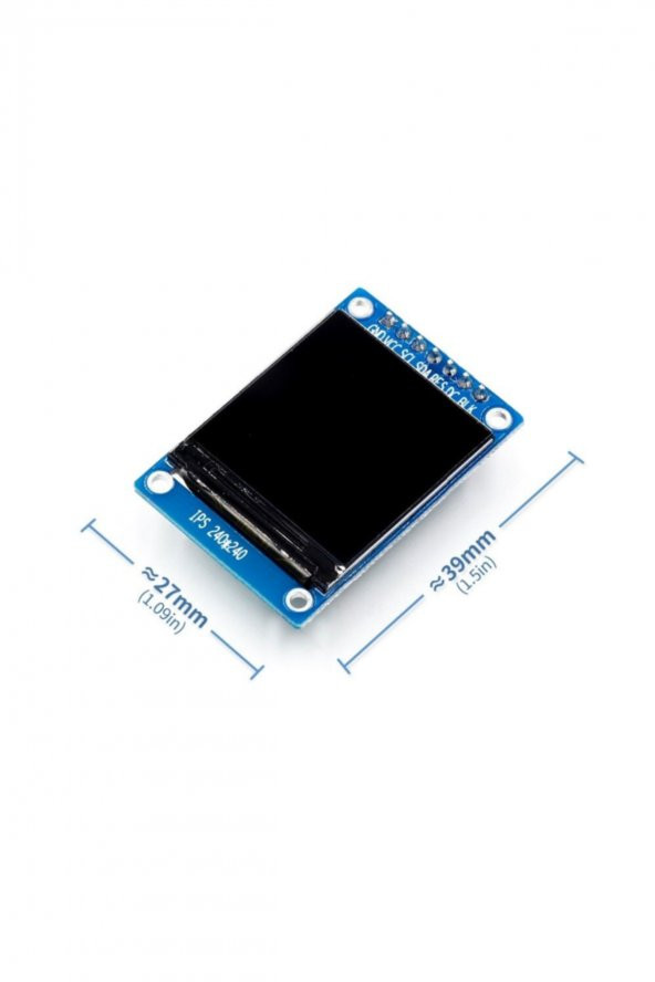 IPS 1.3 inch 7 Pin SPI 240x240 LCD TFT Modül Ekran HD Full Color