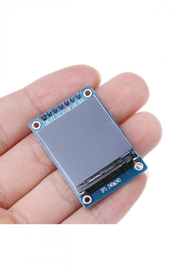 IPS 1.3 inch 7 Pin SPI 240x240 LCD TFT Modül Ekran HD Full Color - 2