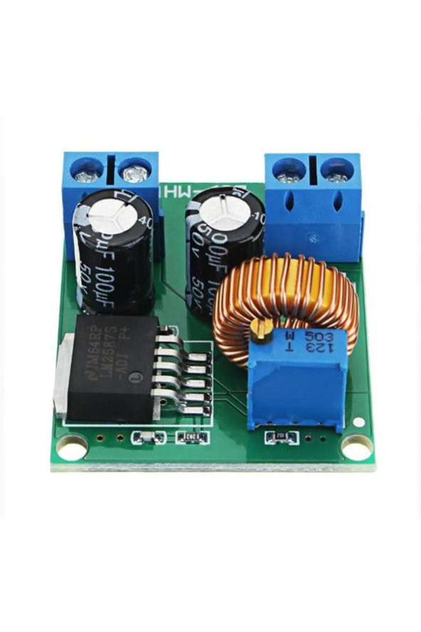 LM2587 Ayarlı Voltaj Yükseltici Modül 40V 5A  Step Up Boost Modül - 5