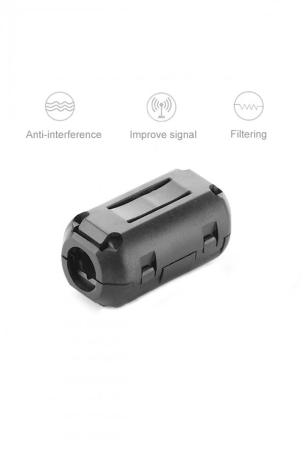 5mm Ferrit Halka Yüzük Filtre Kablo Gürültü Bastırıcı Azaltıcı