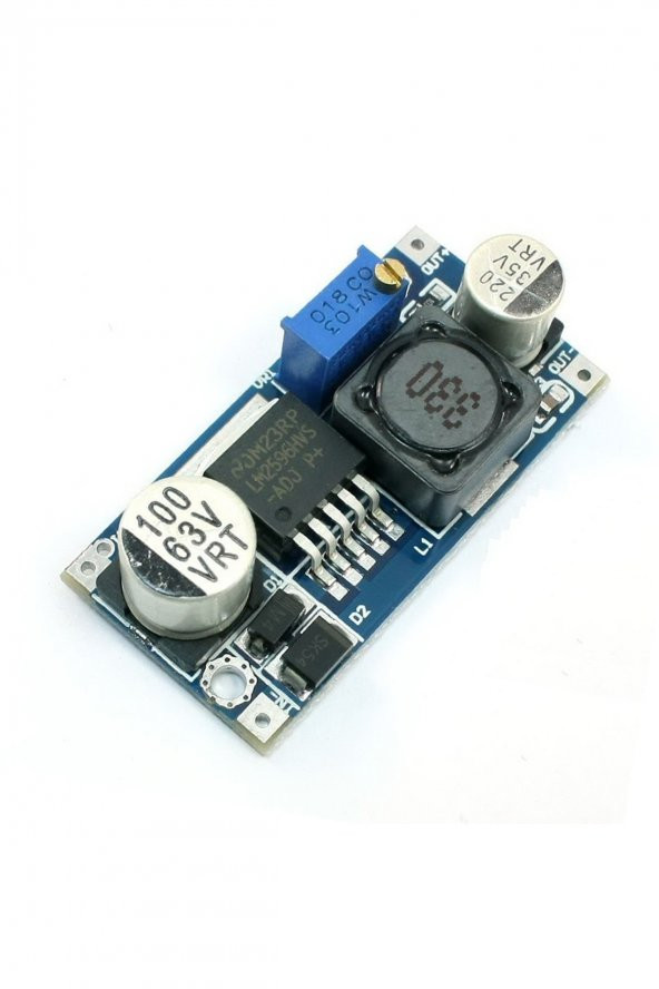 LM2596 35V 3A Güç Kaynağı Besleme Modülü Voltaj Düşürür Ayarlanabilir DC Çevirici - 7