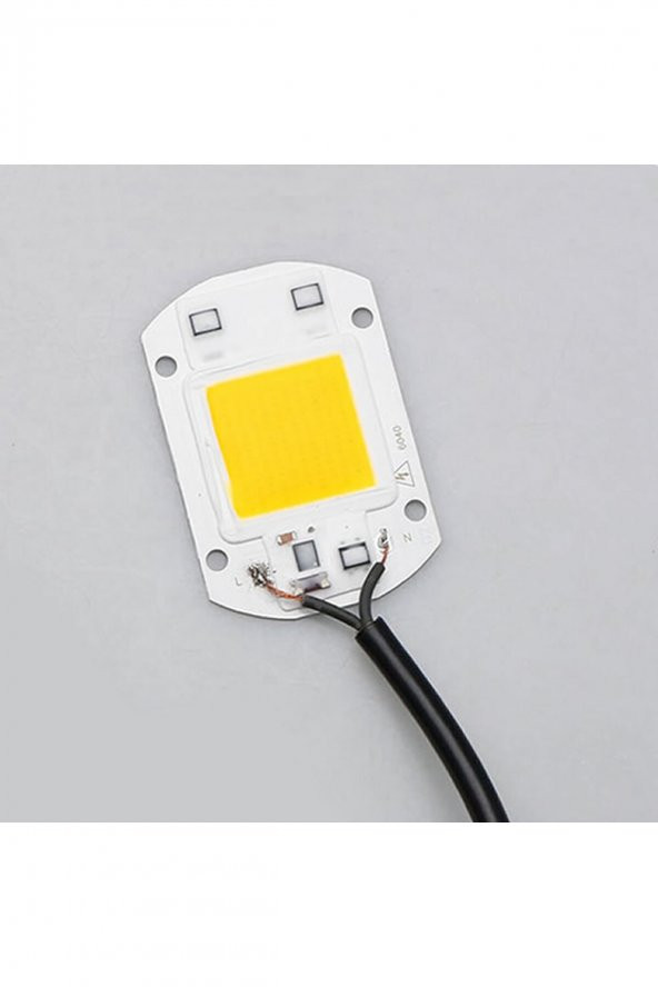 AC 220V 50W Power Led Gün Işığı  Sarı Renk Projektör Lamba Aydınlatma Ampül Warm White 2800-3200K - 5
