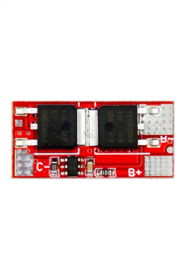 1S 10A BMS Lityum Pil Batarya Koruma Kartı 3.7V 18650 Lipo Li-ion