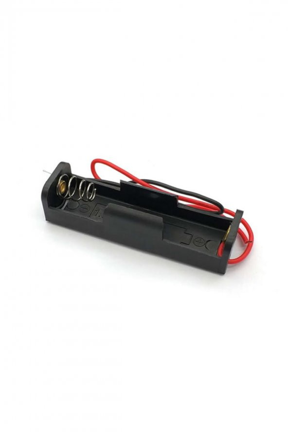 1li AA Kalem Pil Kutusu Yuvası 1.5V Kablolu Kalem Pil Tutucu - 4
