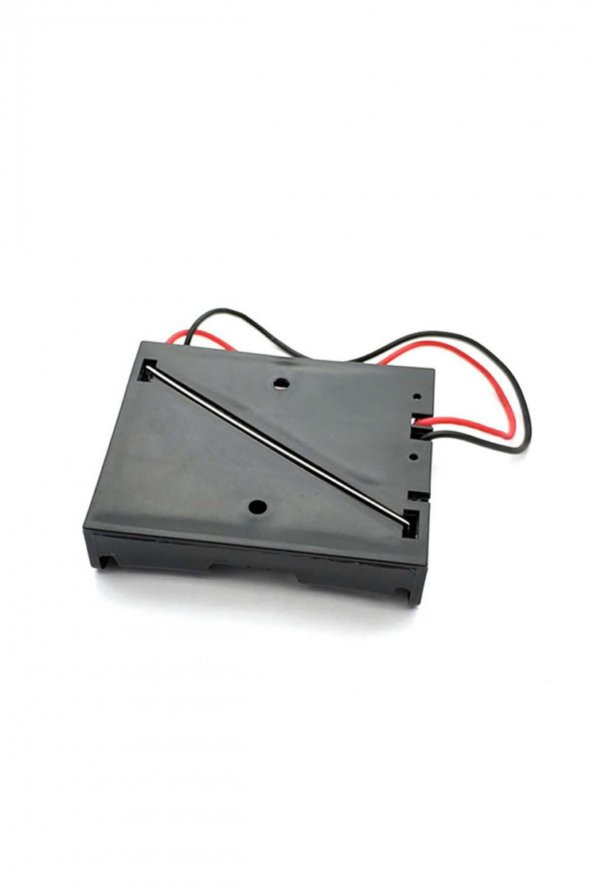 3lü AA Kalem Pil Kutusu Yuvası 4.5V Kablolu Kalem Pil Tutucu - 3