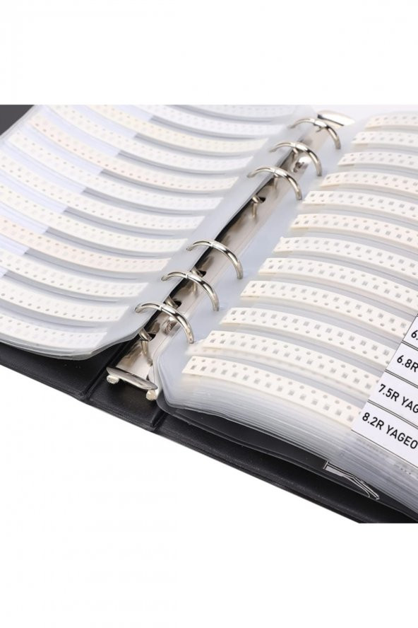 4250 Parça Smd 0805 Direnç Seti Kitabı 1 Sample Book - 6