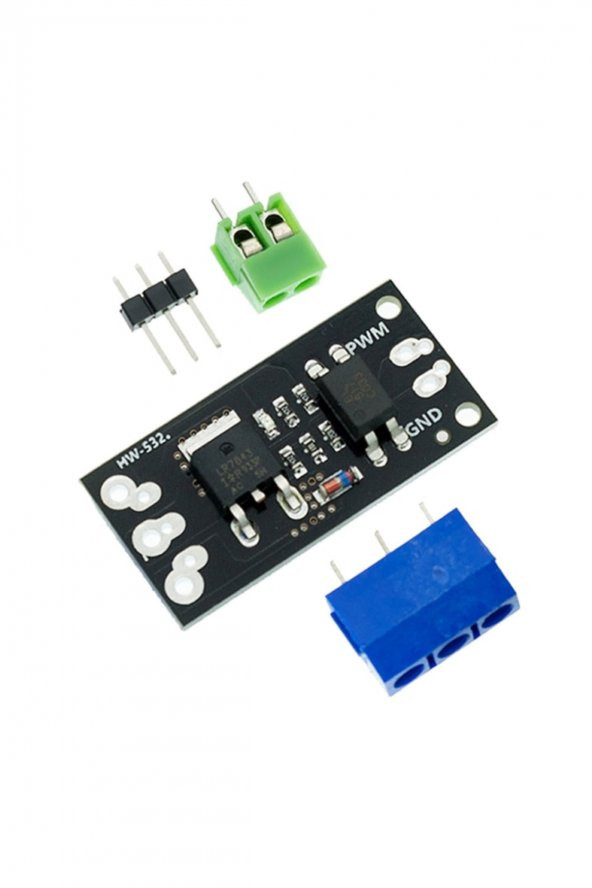 LR7843 Mosfet Sürücü Modül Optokuplör izolasyon 30V 110A 140W Pwm Hız Kontrol Motor Selenoid Valf - 4