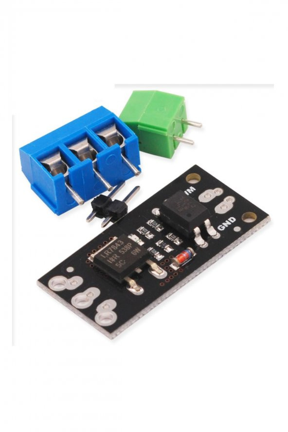 LR7843 Mosfet Sürücü Modül Optokuplör izolasyon 30V 110A 140W Pwm Hız Kontrol Motor Selenoid Valf - 7