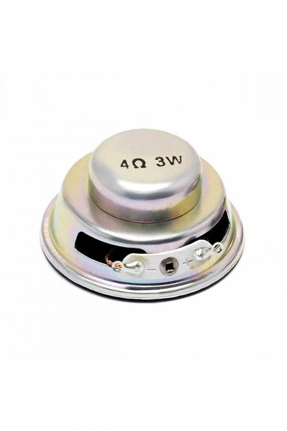 Mini 4cm 4 Ohm 3W Hoparlör Yuvarlak Speaker  3 Watt Ses Müzik Amfi Ses Oluşturucu Yüksek Kalite - Resim 3
