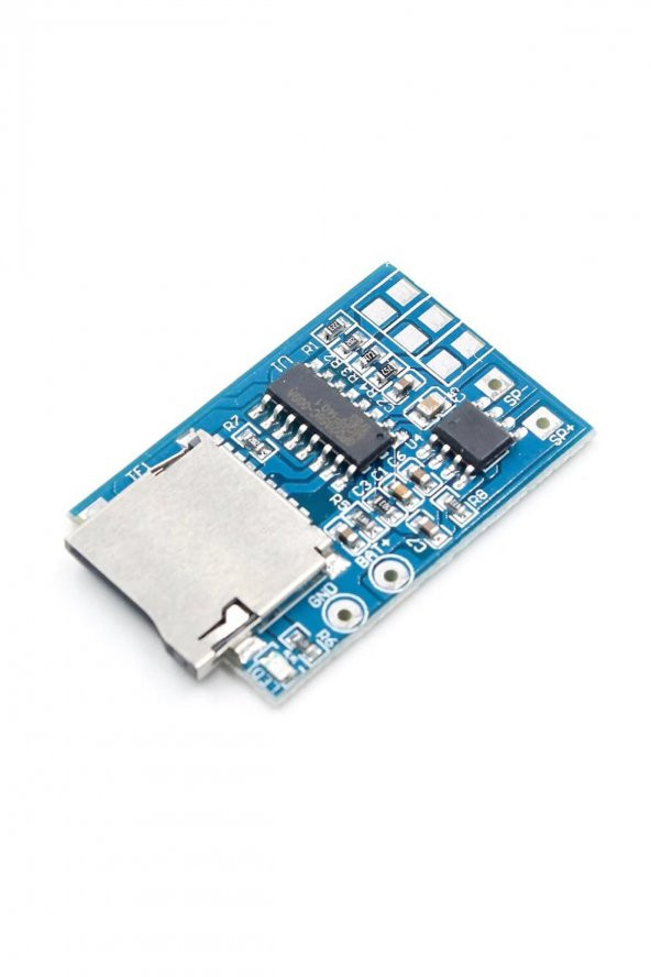 GPD2846A Mp3 Ses Çalma Modülü  Micro Sd Hafıza Kartı 4ohm 2w Amfi 3 Buton Kontrol Ürün - 5