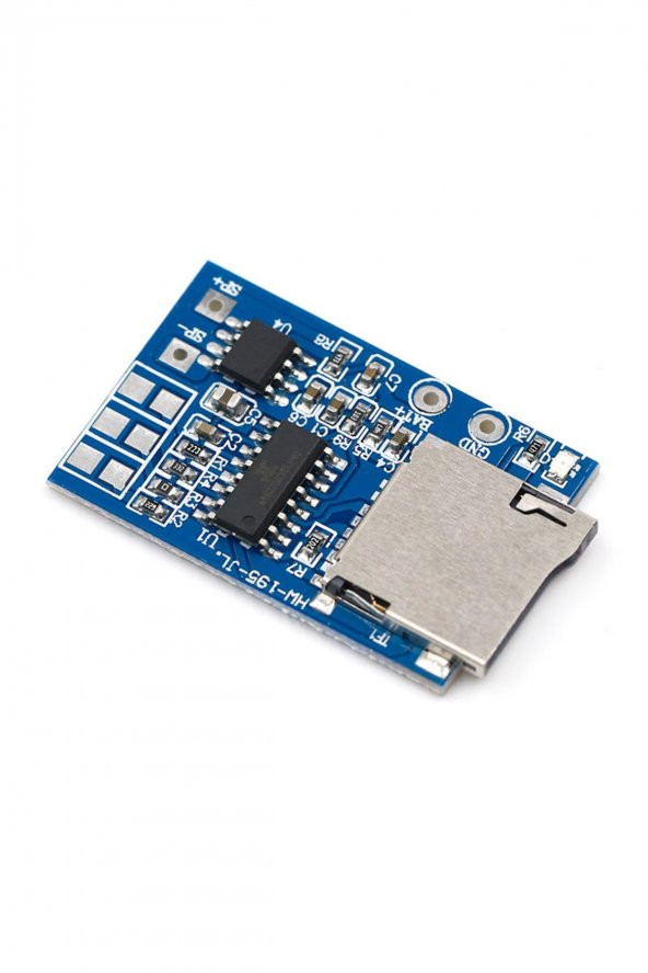 GPD2846A Mp3 Ses Çalma Modülü  Micro Sd Hafıza Kartı 4ohm 2w Amfi 3 Buton Kontrol Ürün - 6