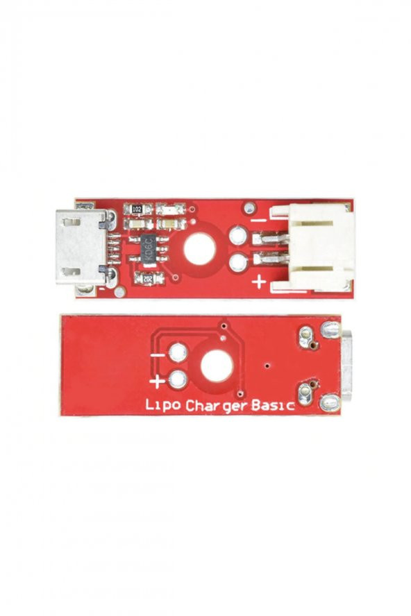 MCP73831 Lipo Lityum Li-Ion Pil Batarya Şarj Modülü 3.7V 500mA - 4