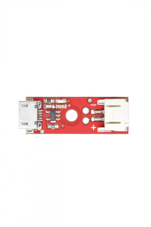 MCP73831 Lipo Lityum Li-Ion Pil Batarya Şarj Modülü 3.7V 500mA - 5