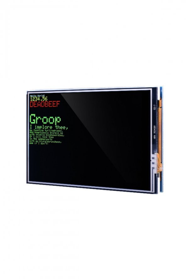 Arduino UNO R3 3.5" TFT LCD Ekran Modül Resiztif Dokunmatilk - 7