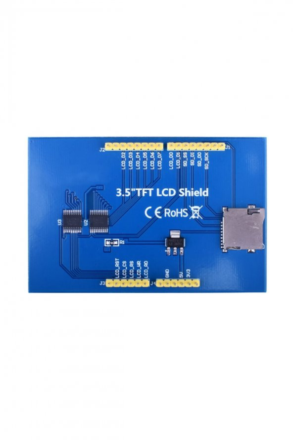 Arduino UNO R3 3.5" TFT LCD Ekran Modül Resiztif Dokunmatilk - 8