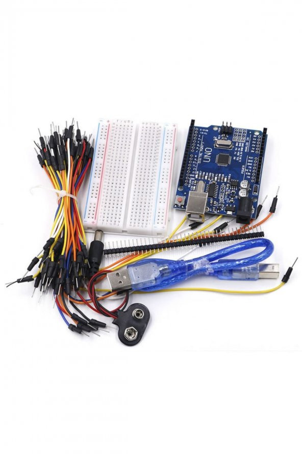 Kutulu Arduino Uno R3 Başlangıç Seti 71 Parça Breadboard Kablo - 8