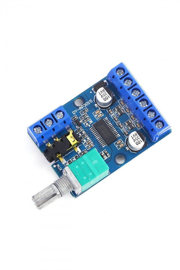 DY-AP3015 Stereo 2x30W Amfi Devresi Class D 60W 8-24V Ses Kontrol - 6