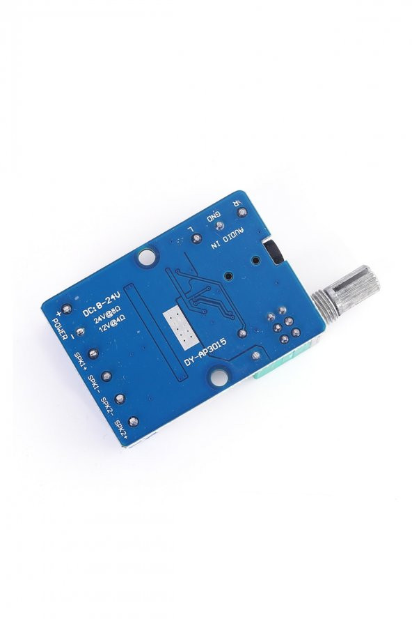 DY-AP3015 Stereo 2x30W Amfi Devresi Class D 60W 8-24V Ses Kontrol - 8