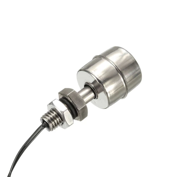 Metal Sıvı Su Seviye Sensörü 45mm  Paslanmaz Çelik Şamandıra Mekanik Anahtar Kazan Kap Depo Tank - Resim 6