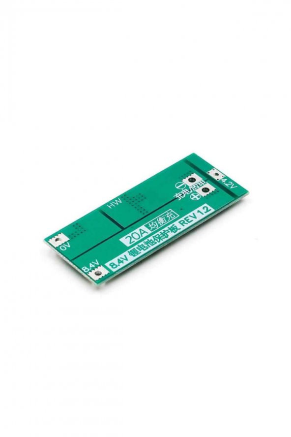 2S 20A Lityum Batarya BMS Koruma Kartı Balans Versiyon Pil Li-ion 18650 8.4V - 7