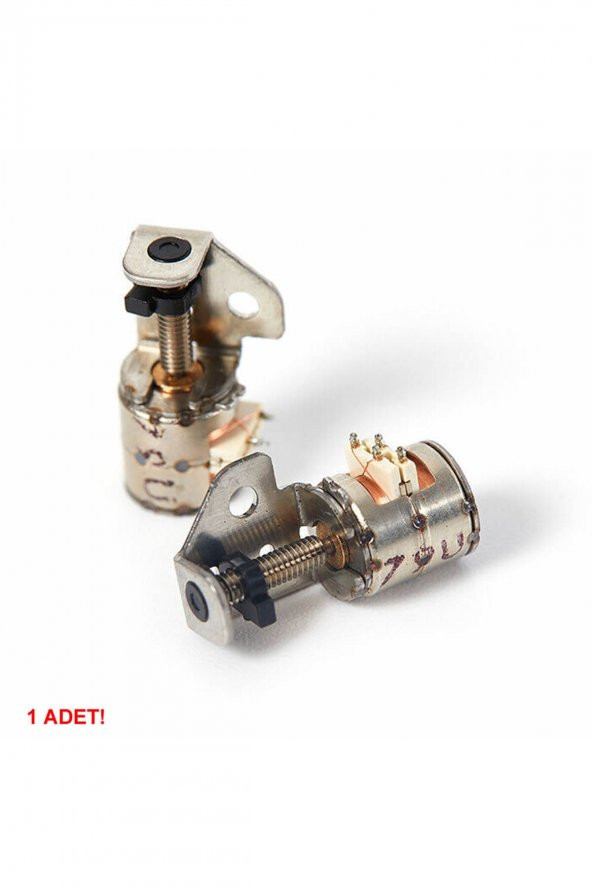 Micro Step Motor Slider Mini Micro İki Fazlı Dört Telli Minyatür Kayar Vidalı Step Motor - 8
