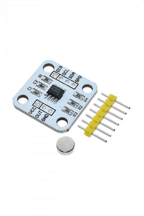 AS5600 Manyetik Açı Sensörü Ölçüm Modülü 12 Bit Temassız Pozisyon - 2