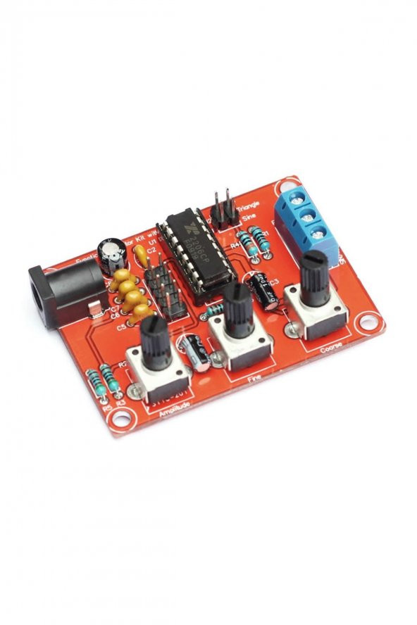 XR2206 Sinyal Jeneratör DIY Kit Demonte Kare Sinüs Üçgen Dalga - 2