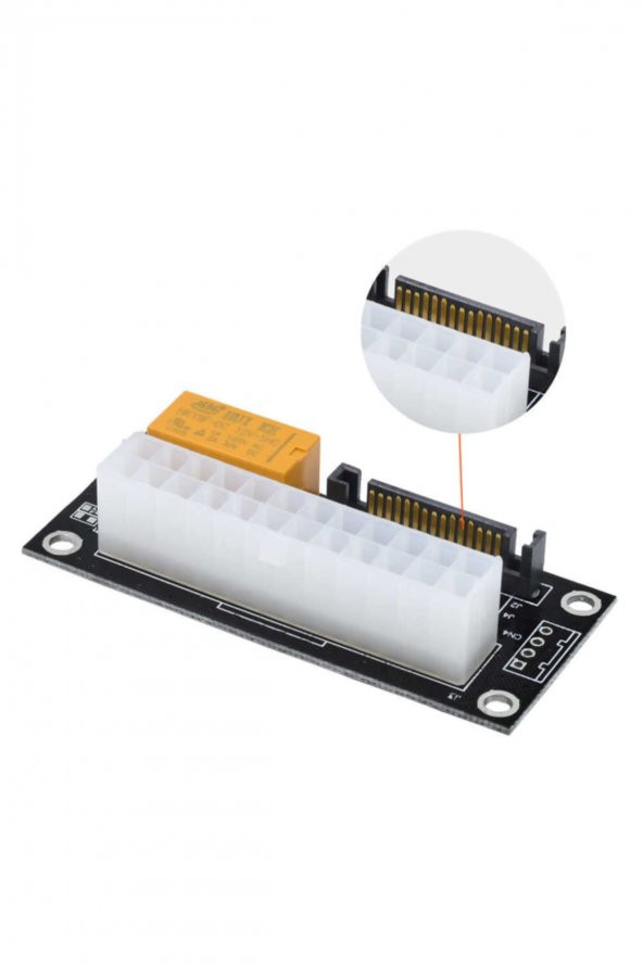 24 Pin to 4 Pin Sata 2 ATX Güç Kaynağı Birleştirici ADD2PSU Maden - 2